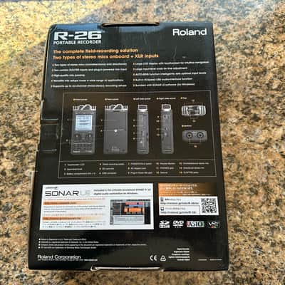 Roland R-26 6-Channel Portable Recorder 2010s - Black image 11