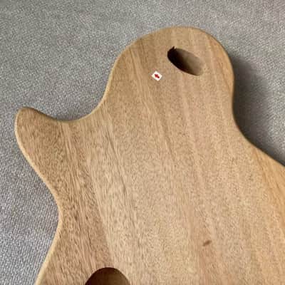 LAG Mahogany Wood Guitar Body with Tiger Maple Top image 7