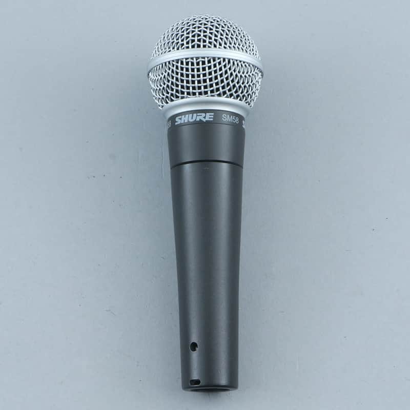Shure SM58 Cardioid Dynamic Microphone MC-7513 image 1