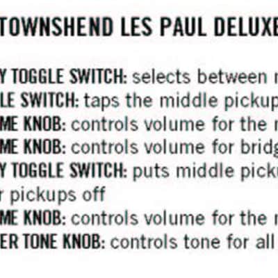 Gibson Les Paul Deluxe 2001 - Pete Townshend #5 Tribute image 14