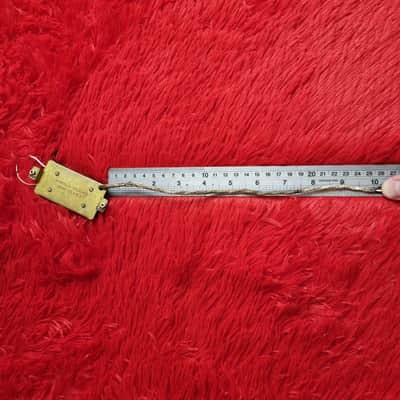 DiMarzio DP104 Super II 1978 - Double Black - 2 Conductor - Brass Baseplate - Not Functioning Both Coils Open image 7