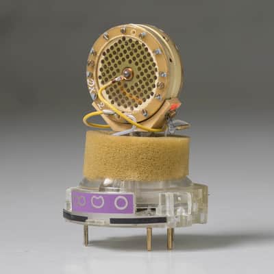 Neumann U67 tube microphone combination with rare vintage head and modern amplifier body, please read full description. image 9