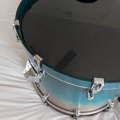 Tama WBS42S-SPF Starclassic Walnut/Birch 10x8/12x9/16x14/22x16" 4pc Shell Pack 2019 - Present - Satin Sapphire Fade image 25