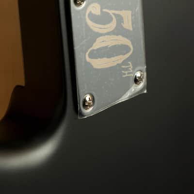 Fender Limited Edition 50th Anniversary Iron Maiden Steve Harris Precision Bass - Maple Satin Black image 8