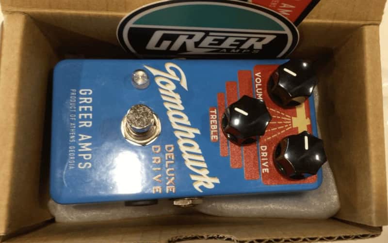 Greer Amps Tomahawk Deluxe Drive Pedal image 1