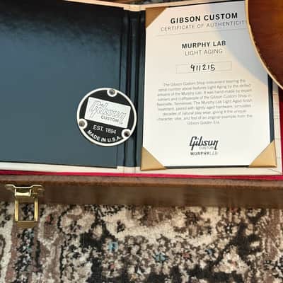 Gibson Murphy Lab '59 Reissue Les Paul 2021 - Royal Tea Burst image 2