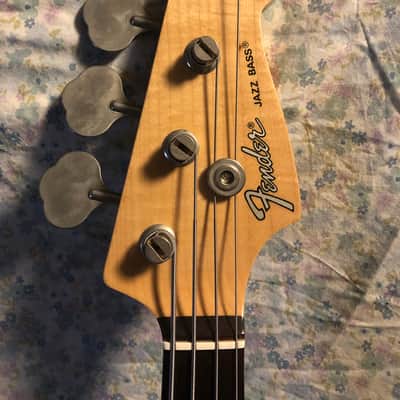 Fender Standard Jazz Bass Fretless with Rosewood Fretboard 1989 - 1997 - Black image 10