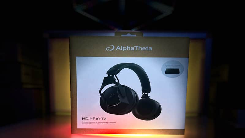 AlphaTheta HDJ-F10 Wireless Headphones 2025 - Present - Black image 1