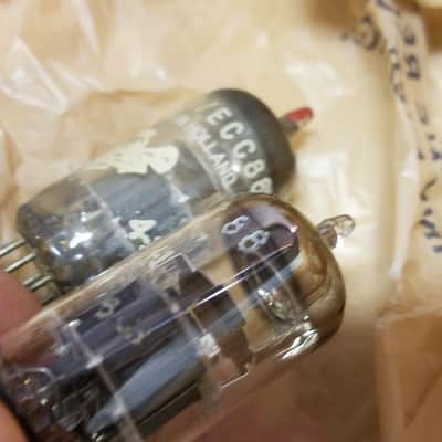 Amperex ONE (1) 6DJ8 AT1000 TESTED Vacuum Tube HP Selected Heerlen ECC88 dual triode 1962-1973 image 2