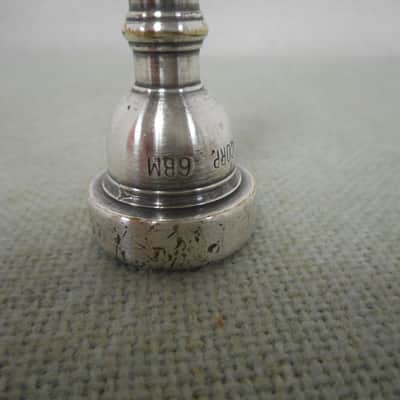 Bach 6BM Trumpet Mouthpiece Mid 2000's - Silver Plate image 3