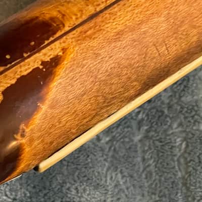 Vintage Gretsch for restoration / repair / luthier ELECTROMATIC 1953. or 1954 - Sunburst (worn) But original image 16