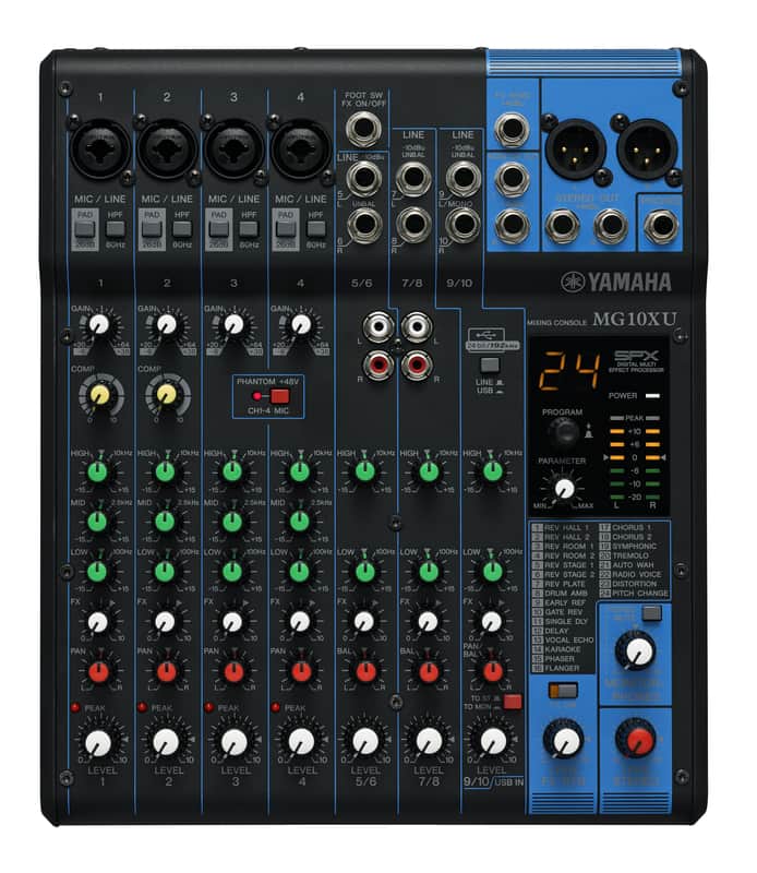 Yamaha MG10XU Mixing Console image 1