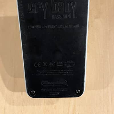 Dunlop CBM105Q Cry Baby Mini Bass Wah Pedal 2023 - white image 5