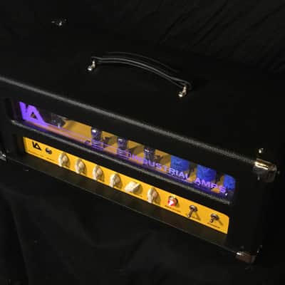 Industrial Amps Overdrive 15 Handmade Boutique Tube Guitar Amplifier, Black Tolex image 2