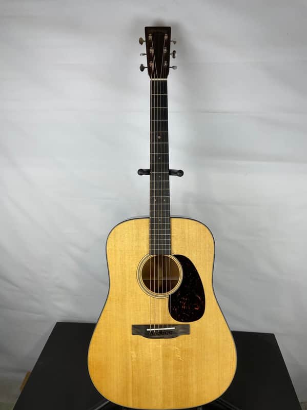Martin D-18 Standard Dreadnought Acoustic Guitar (2025), Solid Spruce Top image 1