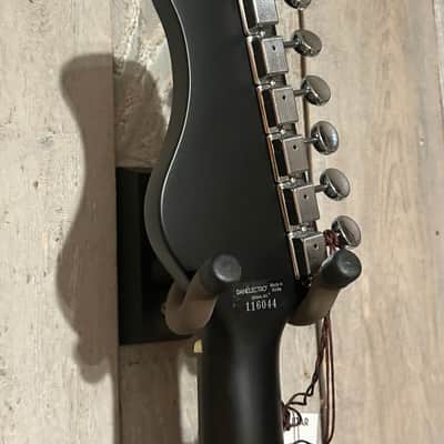New 2025 Danelectro Sitar Black Crackle, Awesome Sound, In Stock and Ships Fast Includes Pro Setup ! image 12