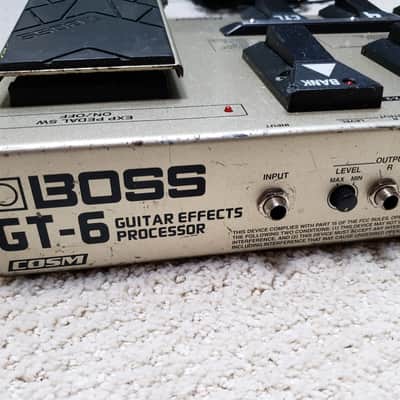 Boss GT-6 Guitar Multi Effect Processor Pedal COSM Power Supply Bass GT 6 Model image 14