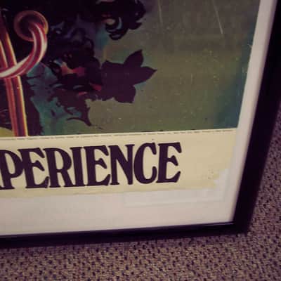 1969 Jimi Hendrix Experience Concert Poster - Gunther Kieser Poster-Lippmann Rau-Germany image 11