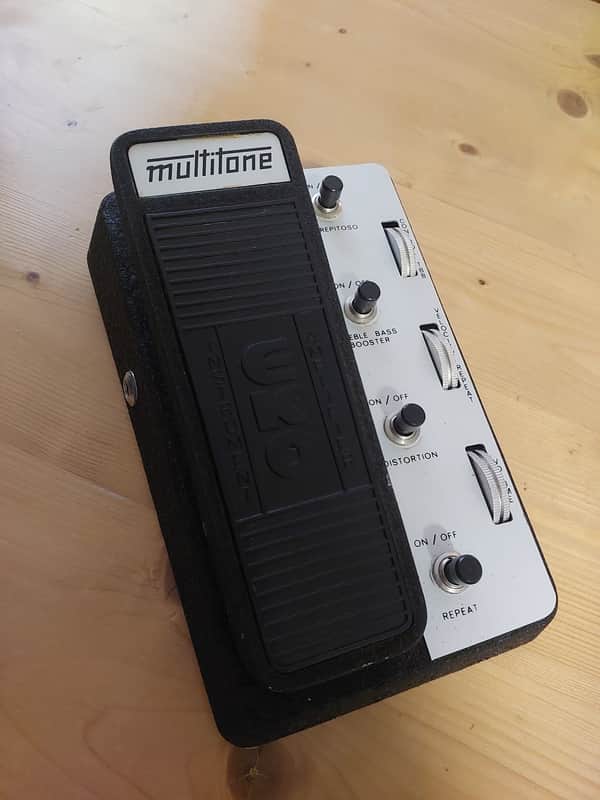 Multitone Vintage Multi-Effect Wah Pedal (Italy) – with Original Bag image 1