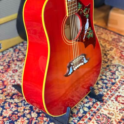 Rare Gibson Custom Shop 1960’s Dove 2012 Vintage Cherry Burst Collectors Grade image 5