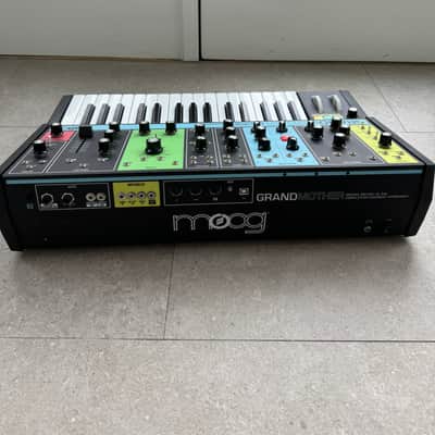 Moog Grandmother 32-Key Semi-Modular Analog Synthesizer 2018 - Present - Black / Multi-Colored Panel image 2