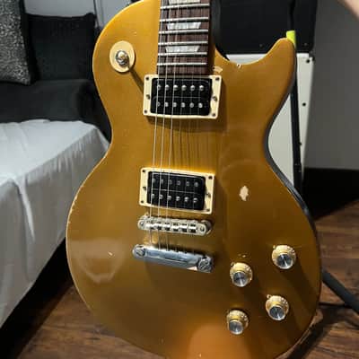 Gibson Les Paul Studio '50s Tribute T 2016 - Satin Gold Top image 8