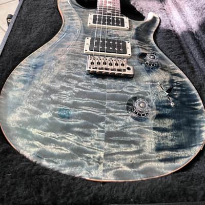 2014 Paul Reed Smith PRS Custom 24 Faded Whale Blue w/ Birds & 59/09 Pickups image 3