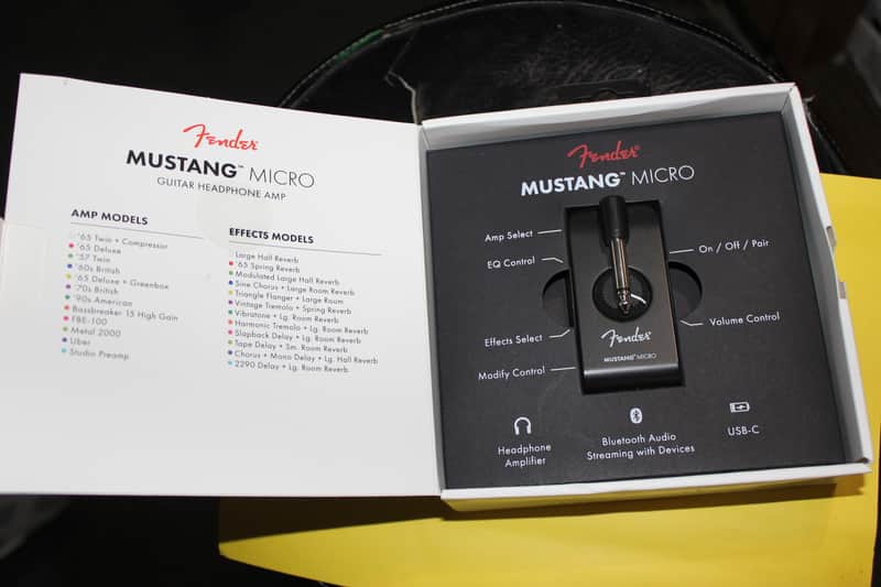 Fender Mustang Micro Bluetooth/Headphone Amplifier image 1