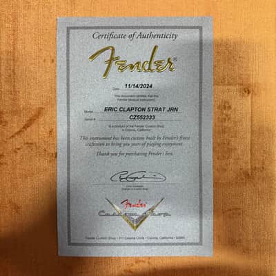 Fender Custom Shop Eric Clapton Stratocaster Journeyman Relic - 2-Color Sunburst - CZ552333 - PLEK'd image 12