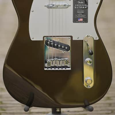 Fender American Ultra II Telecaster® - Texas Tea image 1