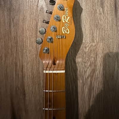 Big River “Moses” T-Style • Aged Butterscotch Nitro • Roasted Maple Neck • A5 Vintage 50’s P/U’s image 10