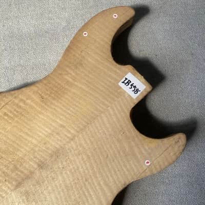 Tiger Maple Top Basswood Guitar Body image 7