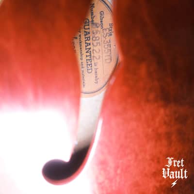 Gibson ES-355TD 1960's - Cherry image 9