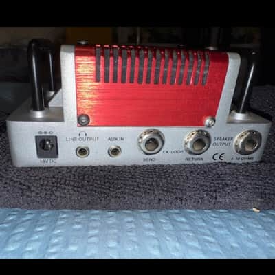 Hotone Nano Legacy Heart Attack 5w Guitar Head 2010s - Red image 3