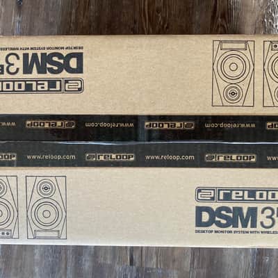 Reloop DSM-3 BT Wireless Bluetooth Monitors - NEW image 2
