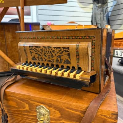 Hohner Button Box Diatonic Accordion Germany Unknown Model (1920s) image 1