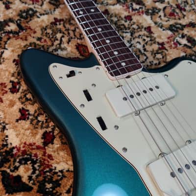 *NEW IN BOX* 2026 Fender Japan FSR Traditional II 60s Jazzmaster Sherwood Green Metallic w/ Matching Head, MIJ JD26 image 10
