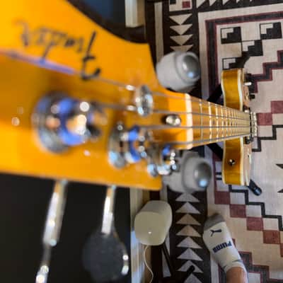 Fender Starcaster® Bass, Maple Fingerboard, Natural 2013 - Gloss Polyester image 10