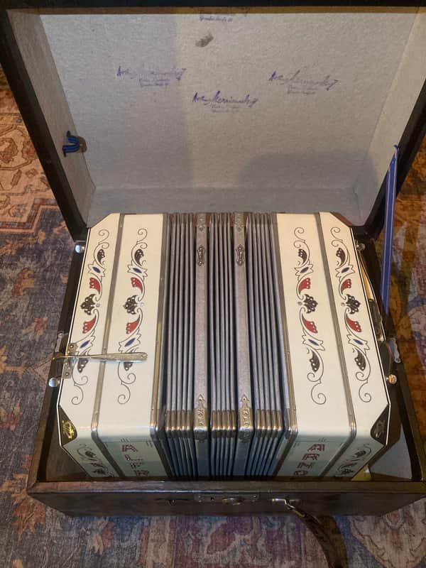 Alfred Arnold Bandoneon Custom Built for Arthur Mersiowsky image 1