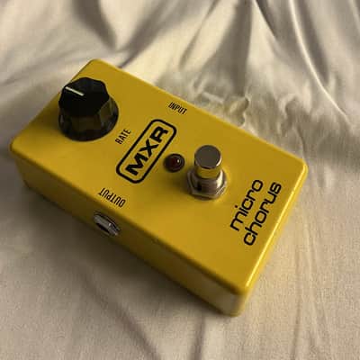 MXR M152 Micro Flanger Single knob - Yellow image 4