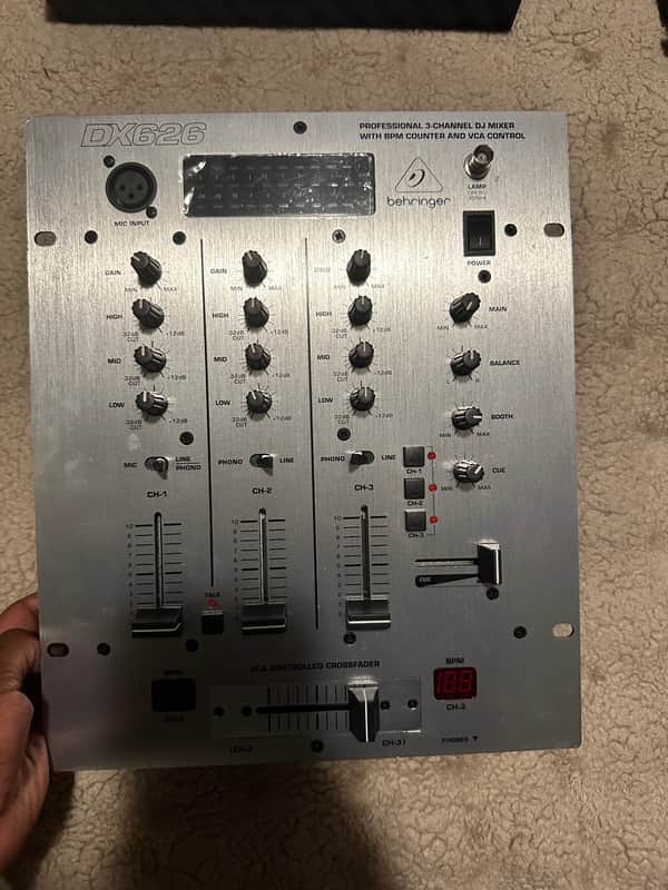 Behringer Pro Mixer DX626 3-Channel DJ Mixer 2010s - Standard image 1
