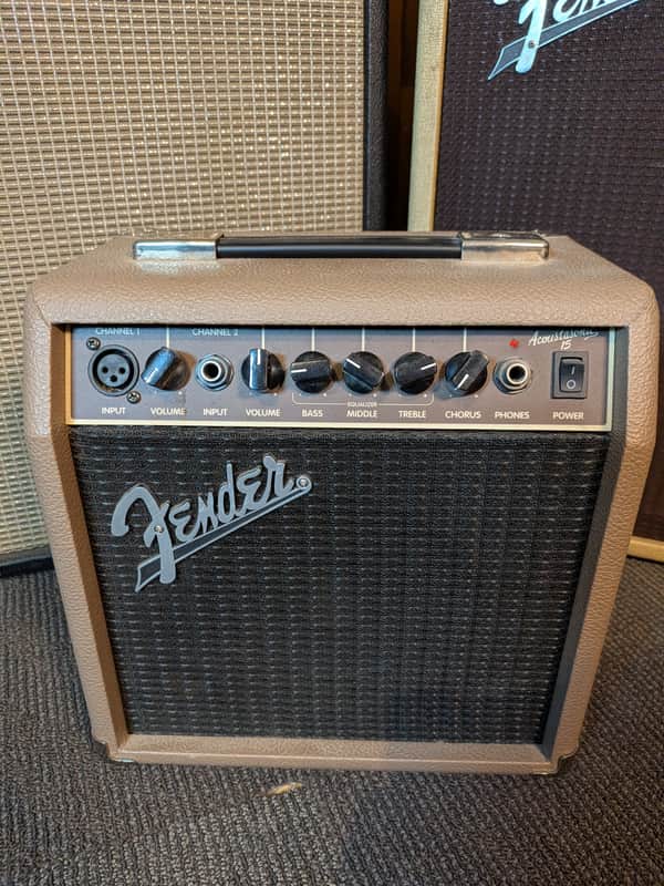 Fender Acoustasonic 15 1x6" 15w Acoustic Guitar Amplifier (2014) image 1