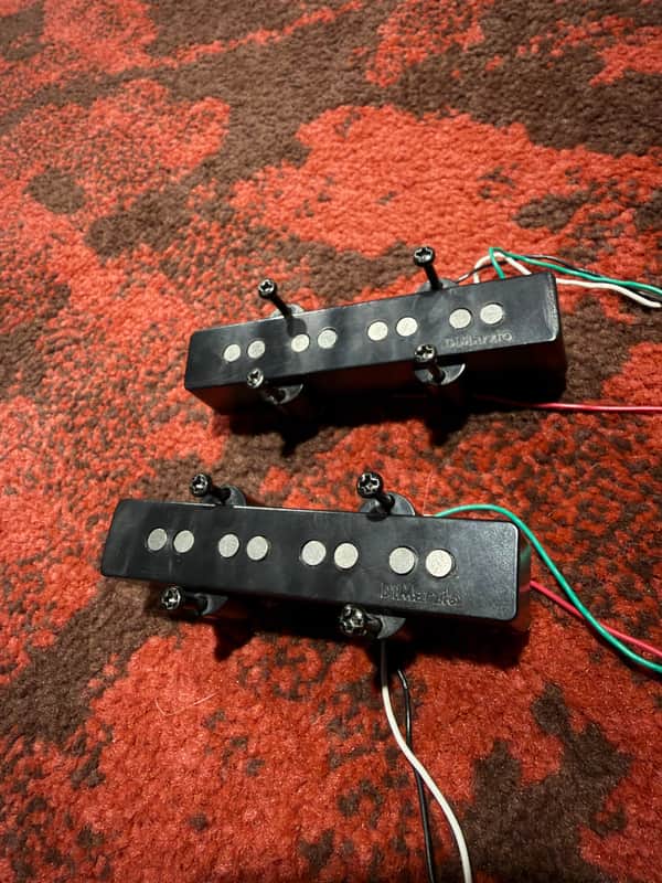 DiMarzio DP149BK Ultra Jazz Pair Set 2010s - Black image 1
