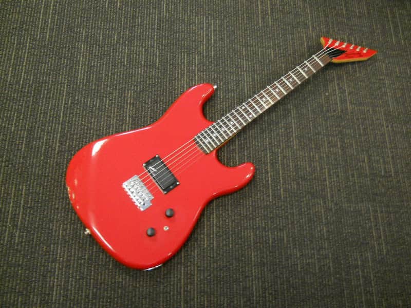 Guild Burnside Hammer Strat Style Electric Guitar  Red image 1