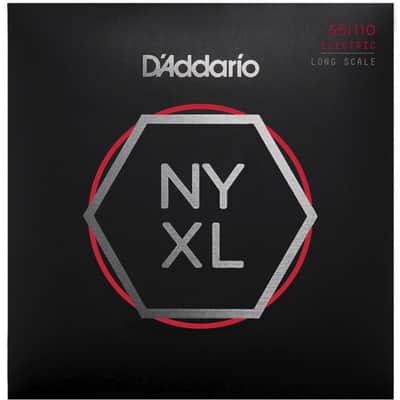 DADDARIO NYXL55110 Heavy/Long Scale 055-110 Nickelplated Steel Wound. Saiten für E-Bass image 1