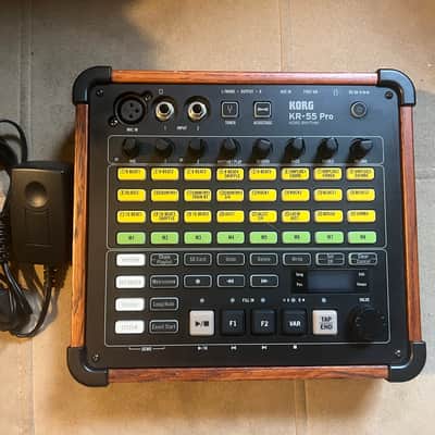 Korg KR-55 Pro Rhythm Machine with power supply. image 1