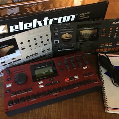 Elektron Machinedrum SPS-1 MKII UW+ with custom Red Faceplate and TM-1 interface image 7