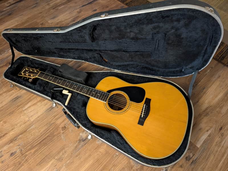 Yamaha LL-35 Acoustic Jumbo Guitar Vintage Luxury Series Natural W/HSC image 1