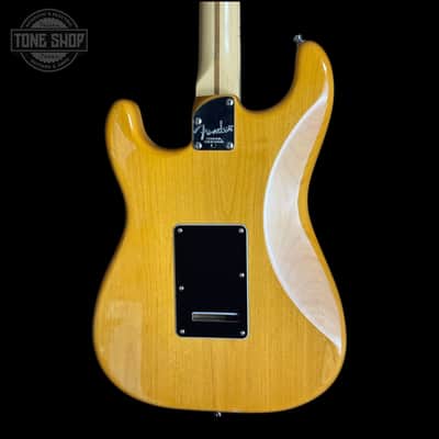 Used 2005 Fender American Deluxe HSS Mini Floyd Amber w/bag TSU22810 image 4