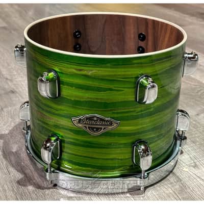 Tama Starclassic Walnut/Birch 5pc Drum Set Lacquer Shamrock Oyster image 4